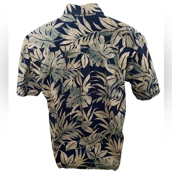 TORI RICHARD Aloha Hawaiian Floral Tropical Monstera Shirt Men M Medium - Picture 3 of 5